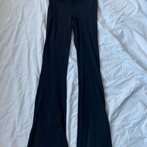 Aerie Black Ribbed Leggings